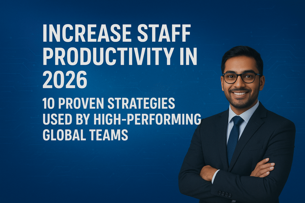 Increase Staff Productivity in 2026: 10 Proven Strategies Used by High-Performing Global Teams